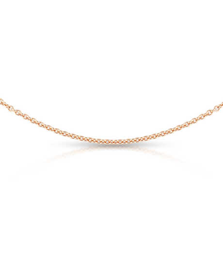 Forcat necklace pink gold 50 cm