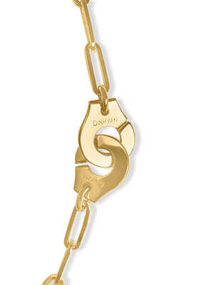 Necklace Menottes dinh van R12 in yellow gold