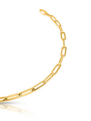 Necklace Menottes dinh van R12 in yellow gold